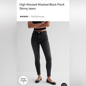 High waisted Express Jeans